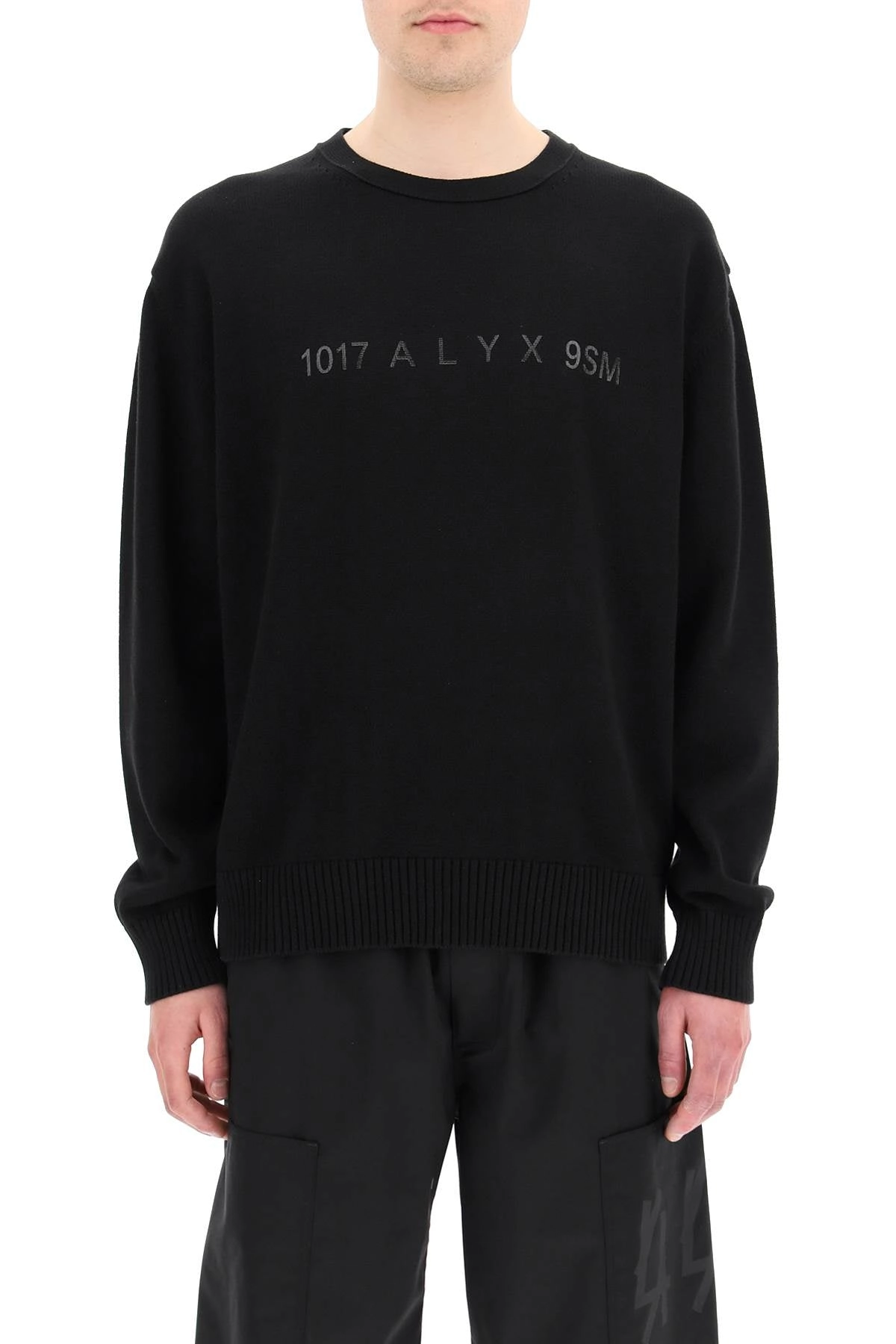 1017 ALYX 9SM Logo Printed Crewneck Sweater
