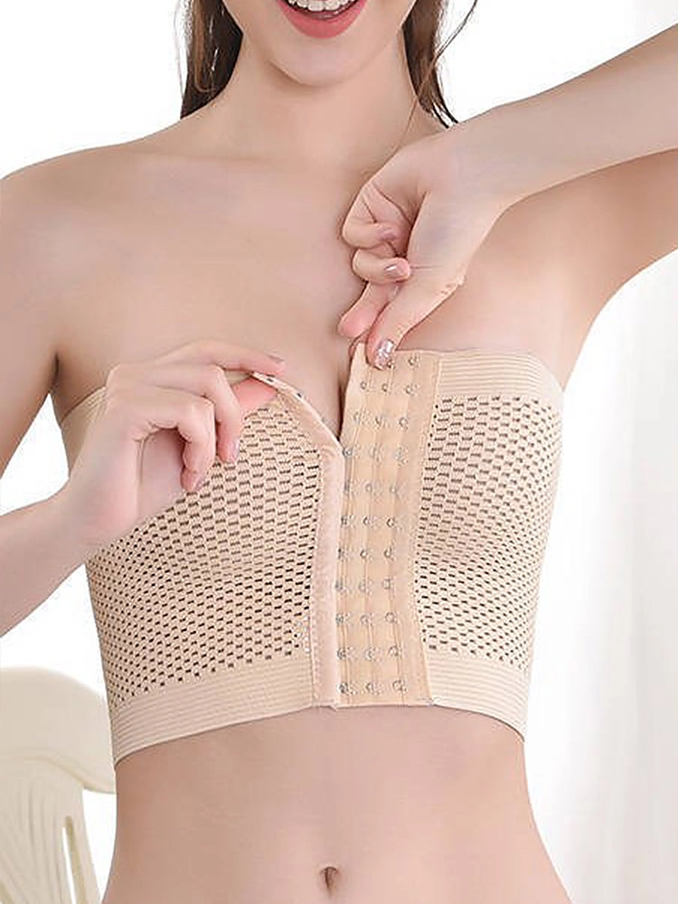 2 Packs Breast and Chest Compression Wrap Surgery Breast Implant Support Band
