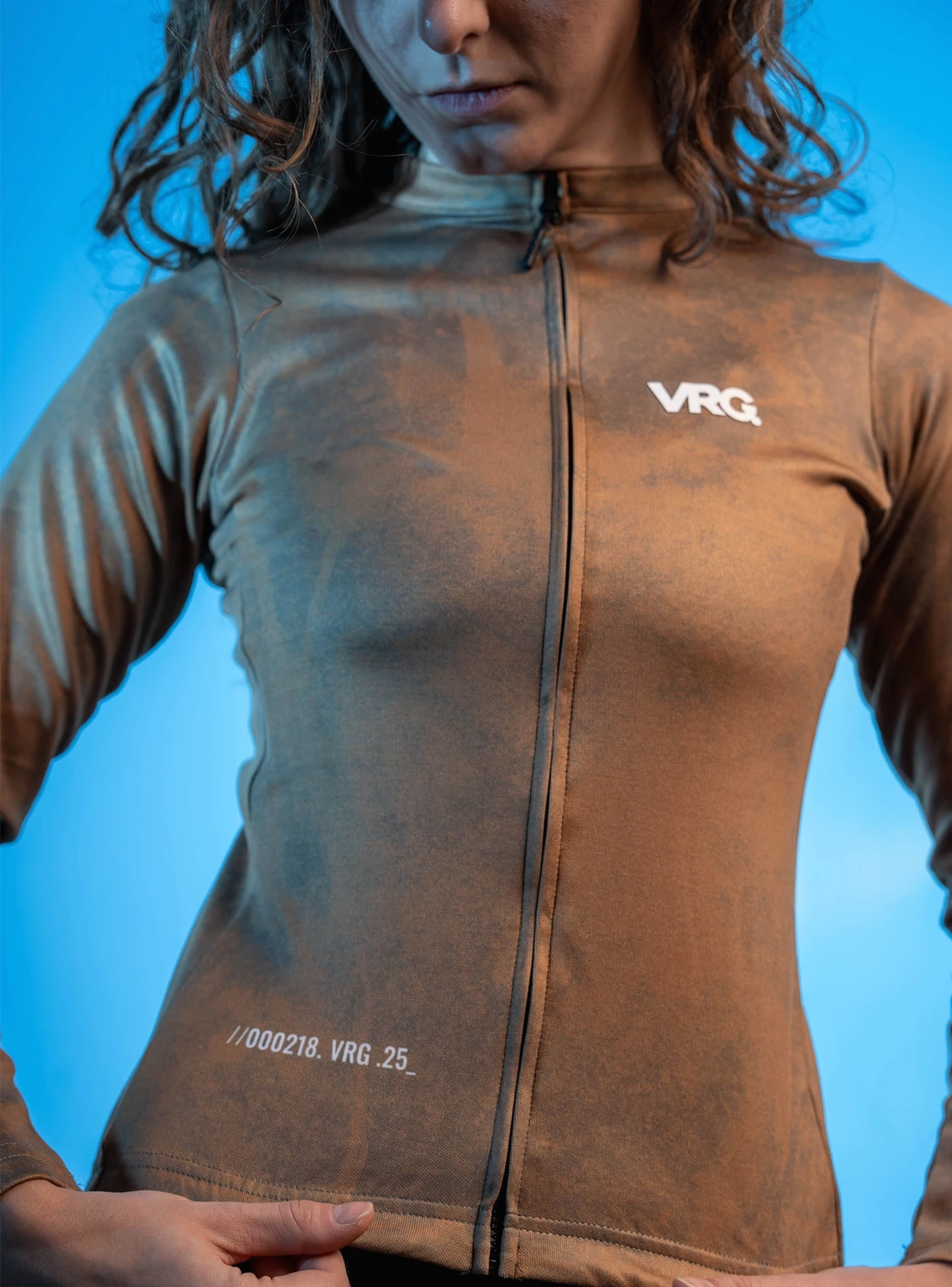 218 VRG WOOL LS JERSEY - SANDSTONE - WOMEN