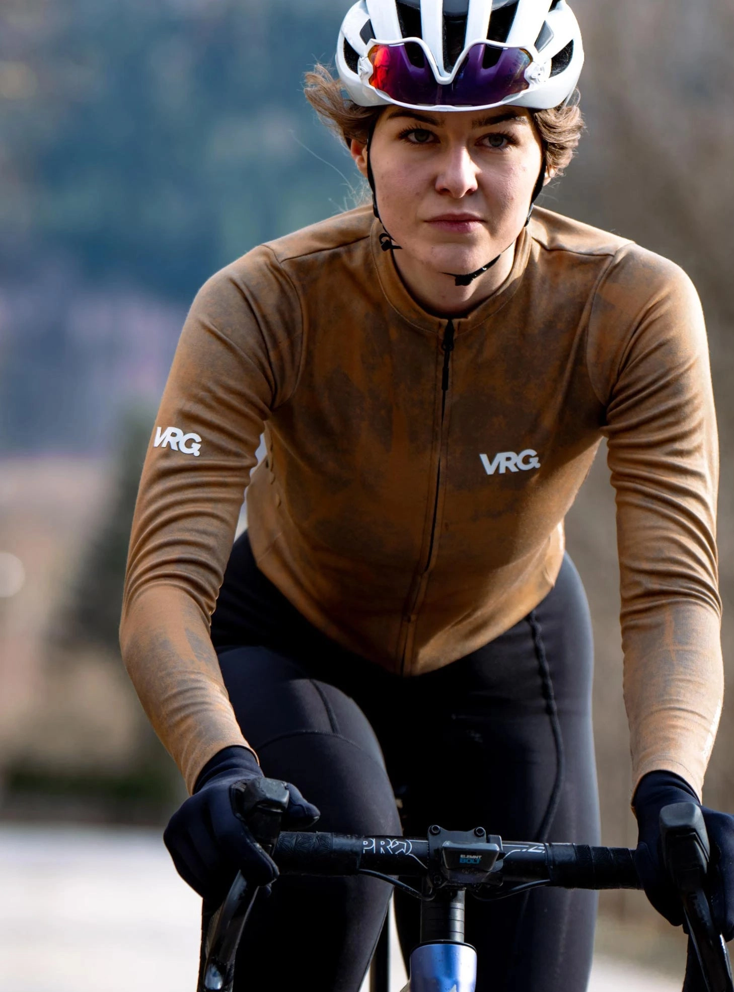 218 VRG WOOL LS JERSEY - SANDSTONE - WOMEN