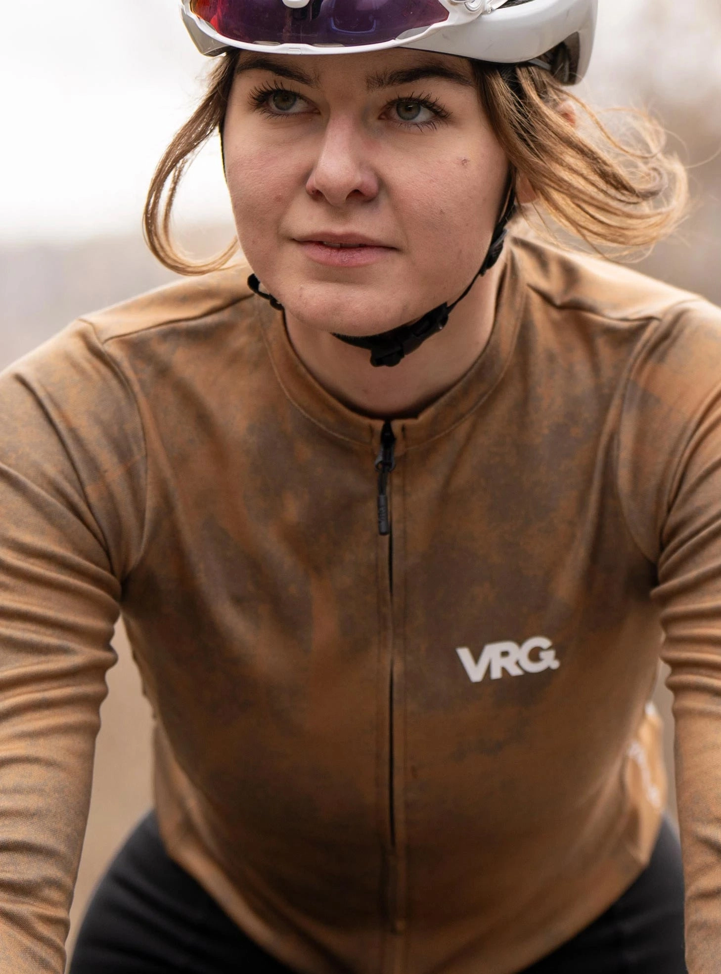 218 VRG WOOL LS JERSEY - SANDSTONE - WOMEN