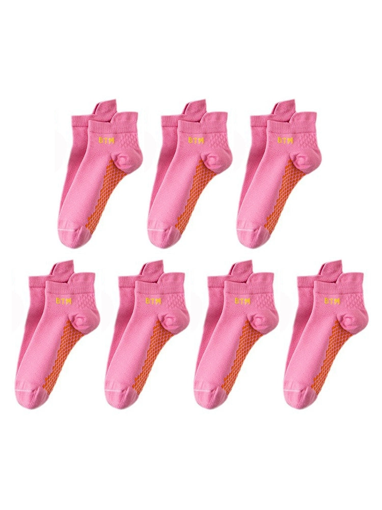 7 Pairs of Anti-slip Breathable Sports Socks