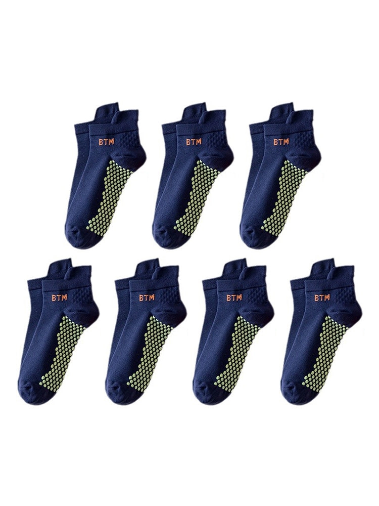 7 Pairs of Anti-slip Breathable Sports Socks
