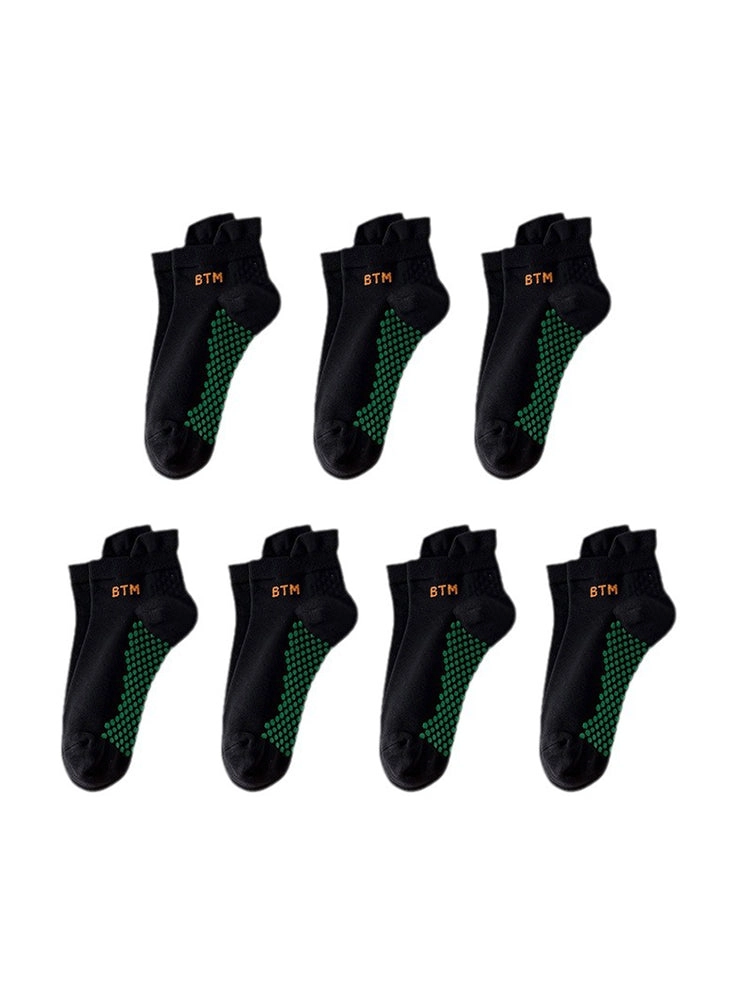7 Pairs of Anti-slip Breathable Sports Socks