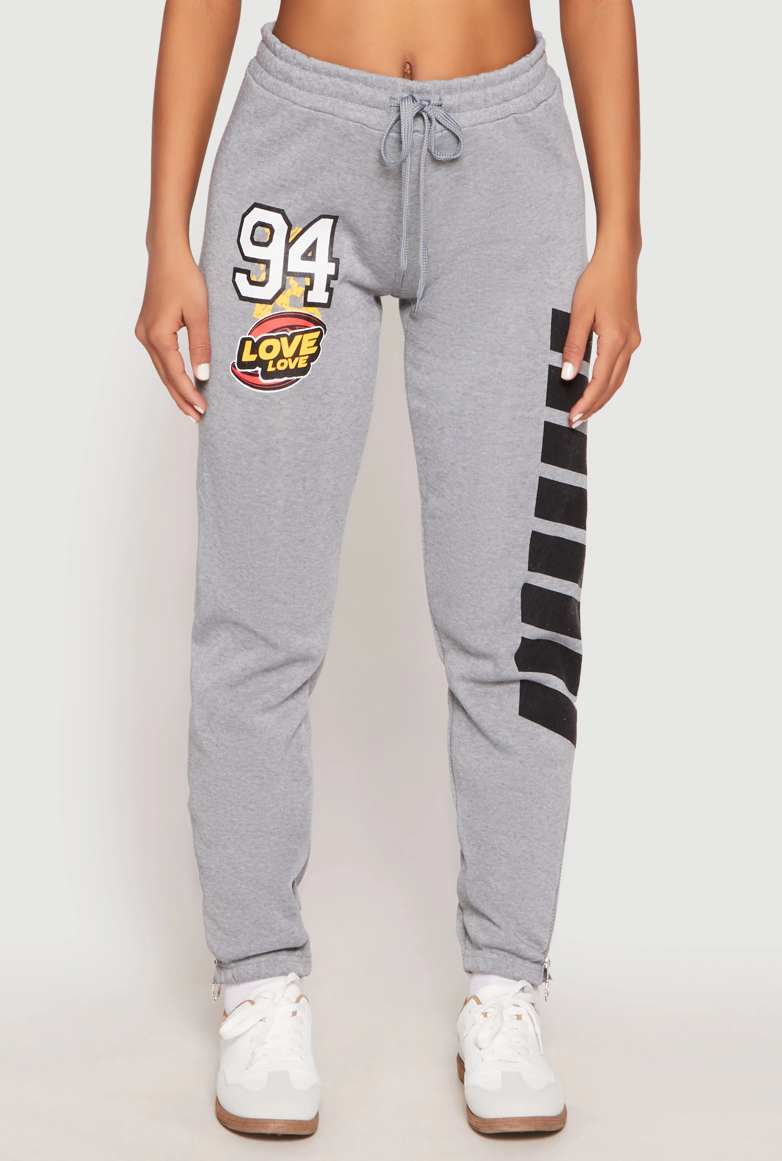 94 Love Zip Hem Sweatpants