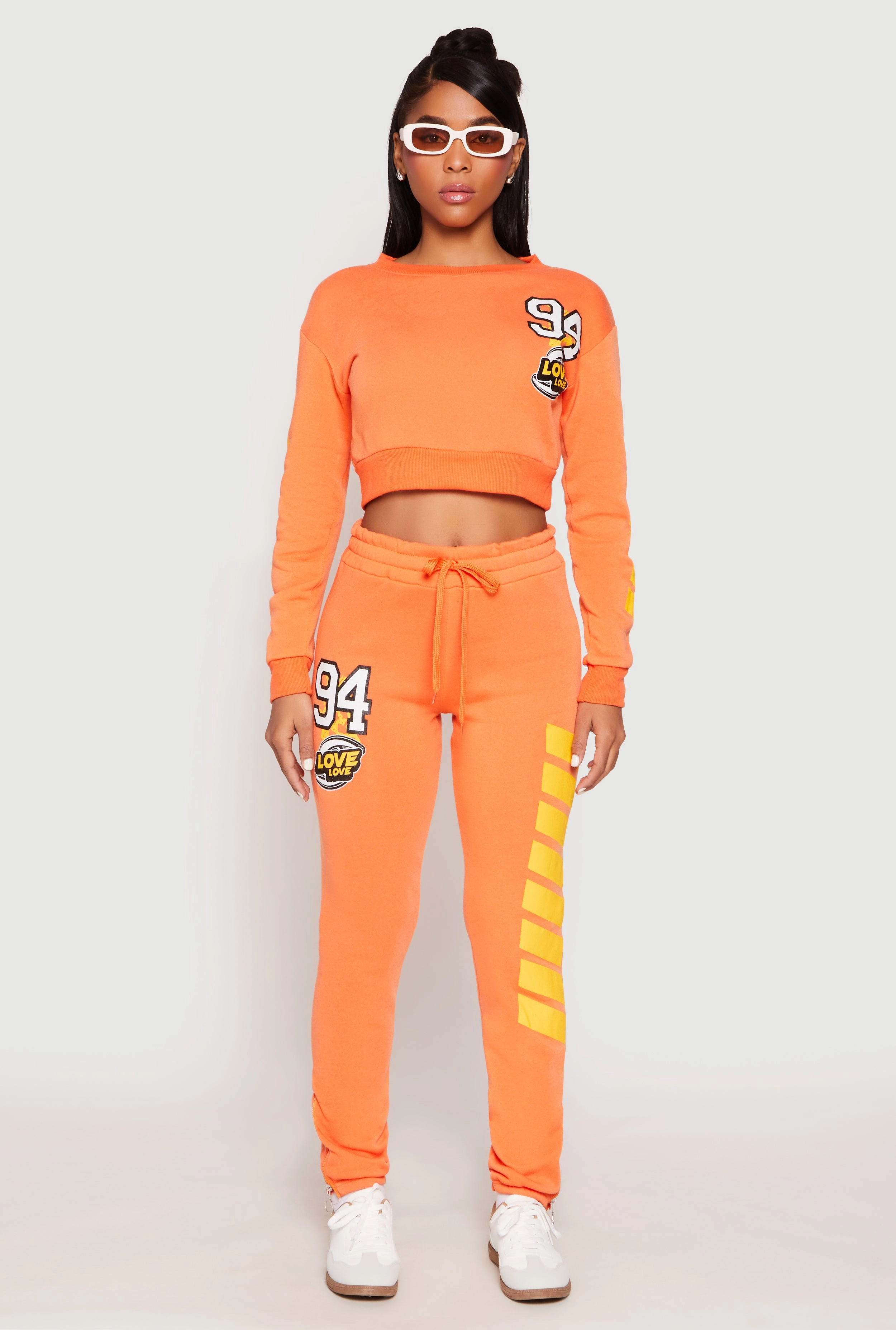 94 Love Zip Hem Sweatpants