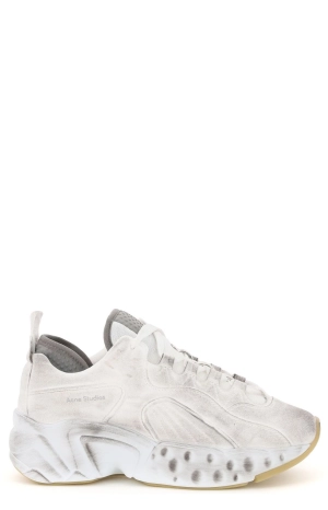 Acne Studios Rockaway Tumbled Lace-Up Sneakers