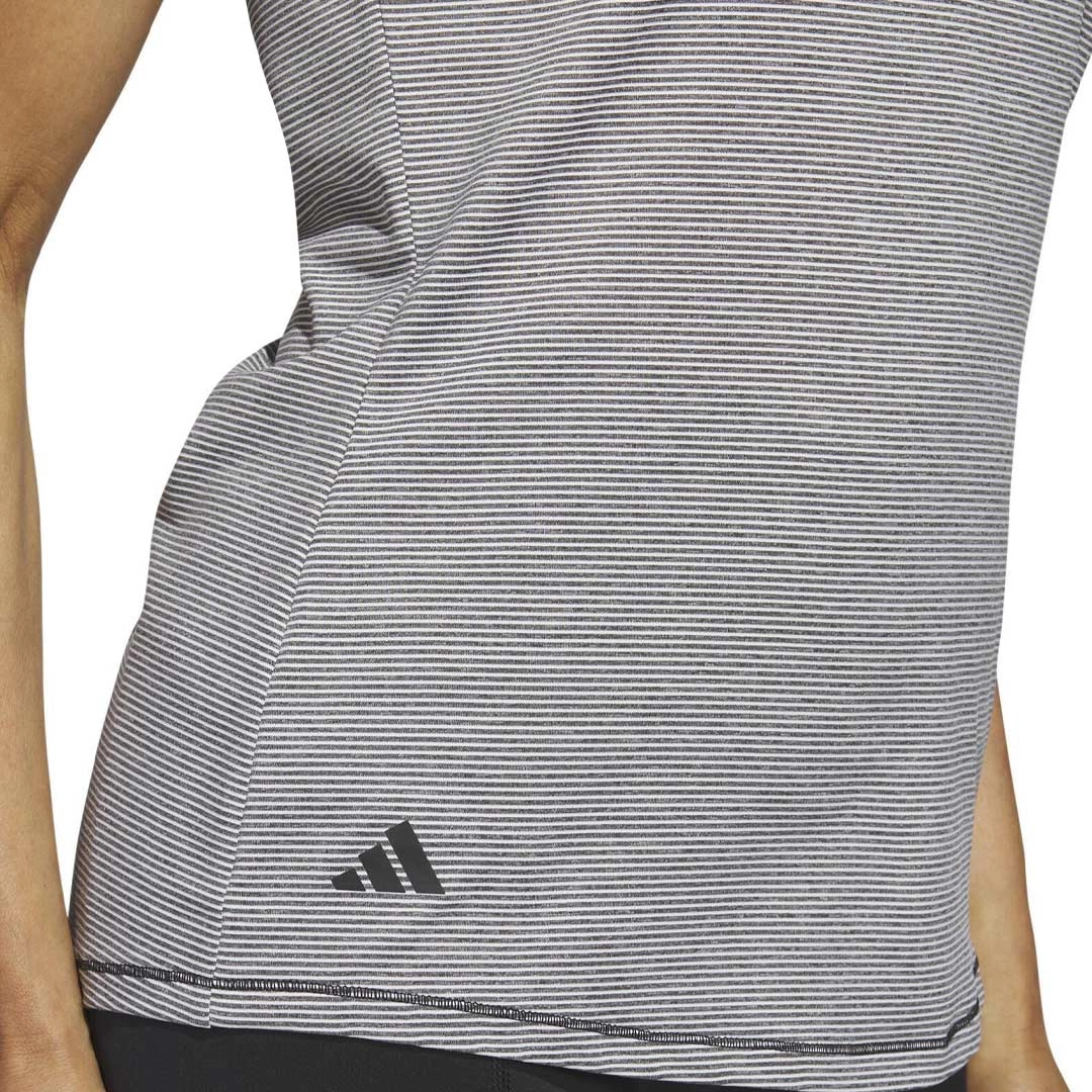 adidas - Women's Ottoman Printed Sleeveless Polo (HT1251)