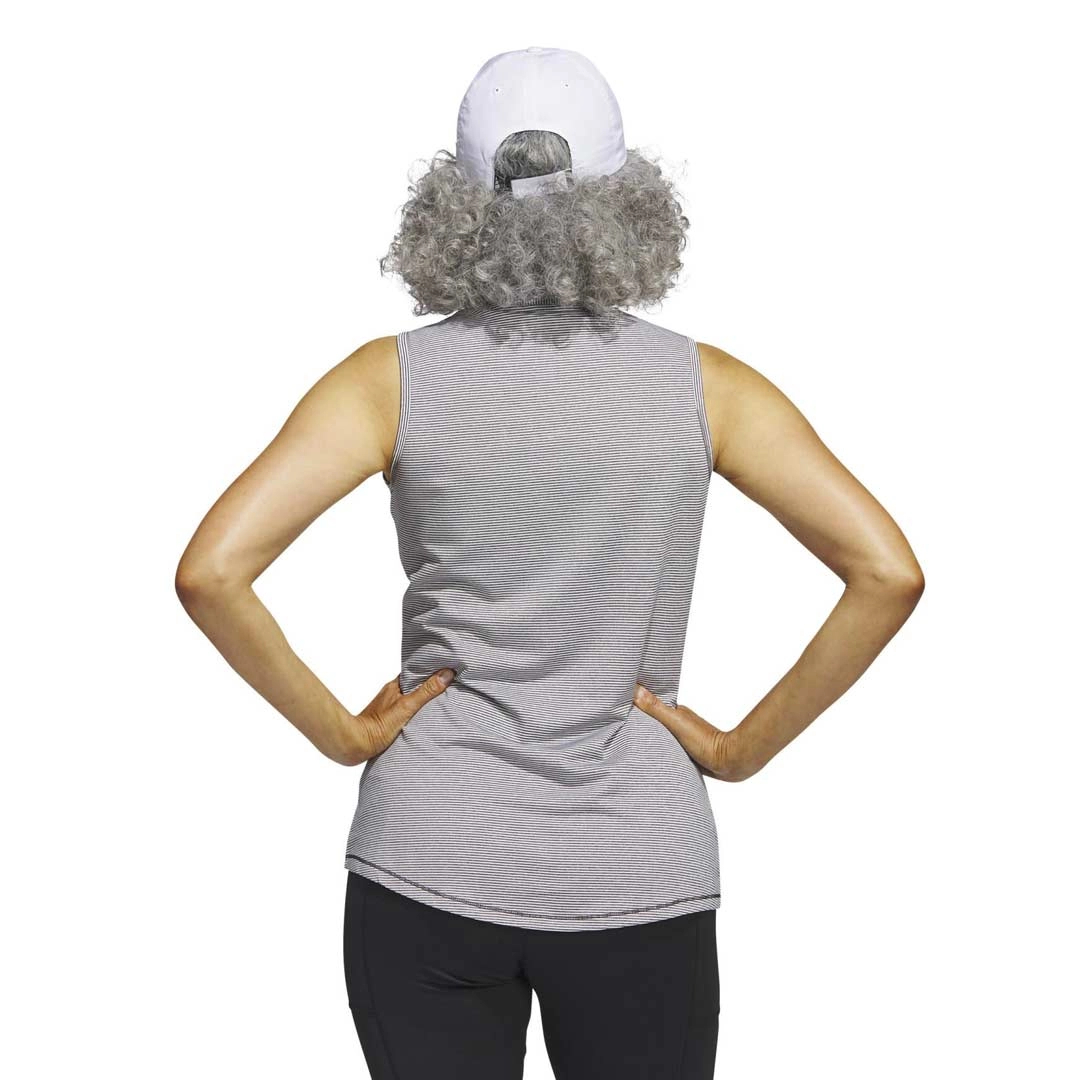 adidas - Women's Ottoman Printed Sleeveless Polo (HT1251)