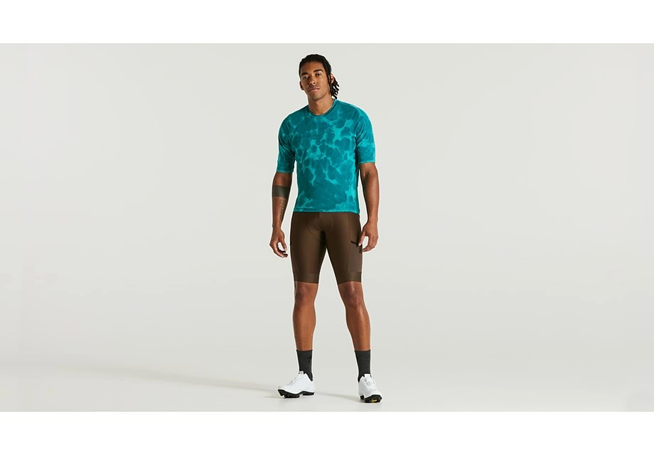 adv garment wash jersey ss men tropical teal s