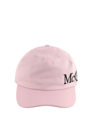 Alexander McQueen Logo Embroidered Baseball Cap