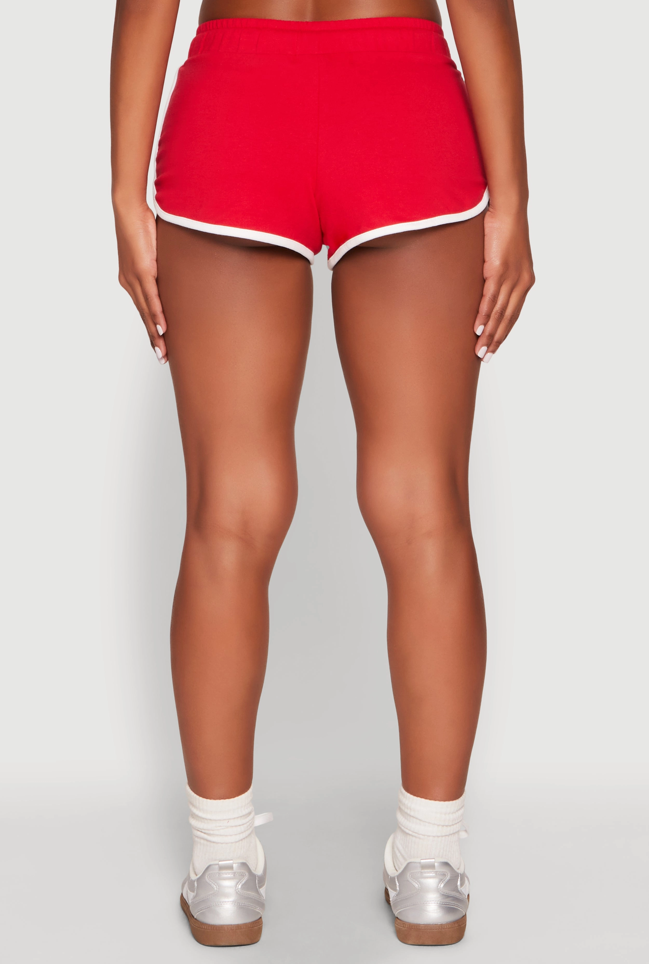 Almost Famous Contrast Trim Dolphin Shorts