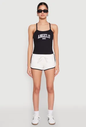 Almost Famous Contrast Trim Dolphin Shorts