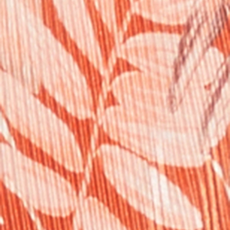 Almost Famous Plisse Tropical Print Palazzo Pants