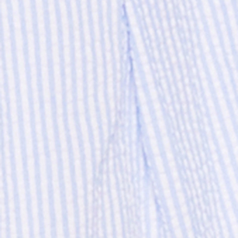 Almost Famous Striped Seersucker Pleated Skirt