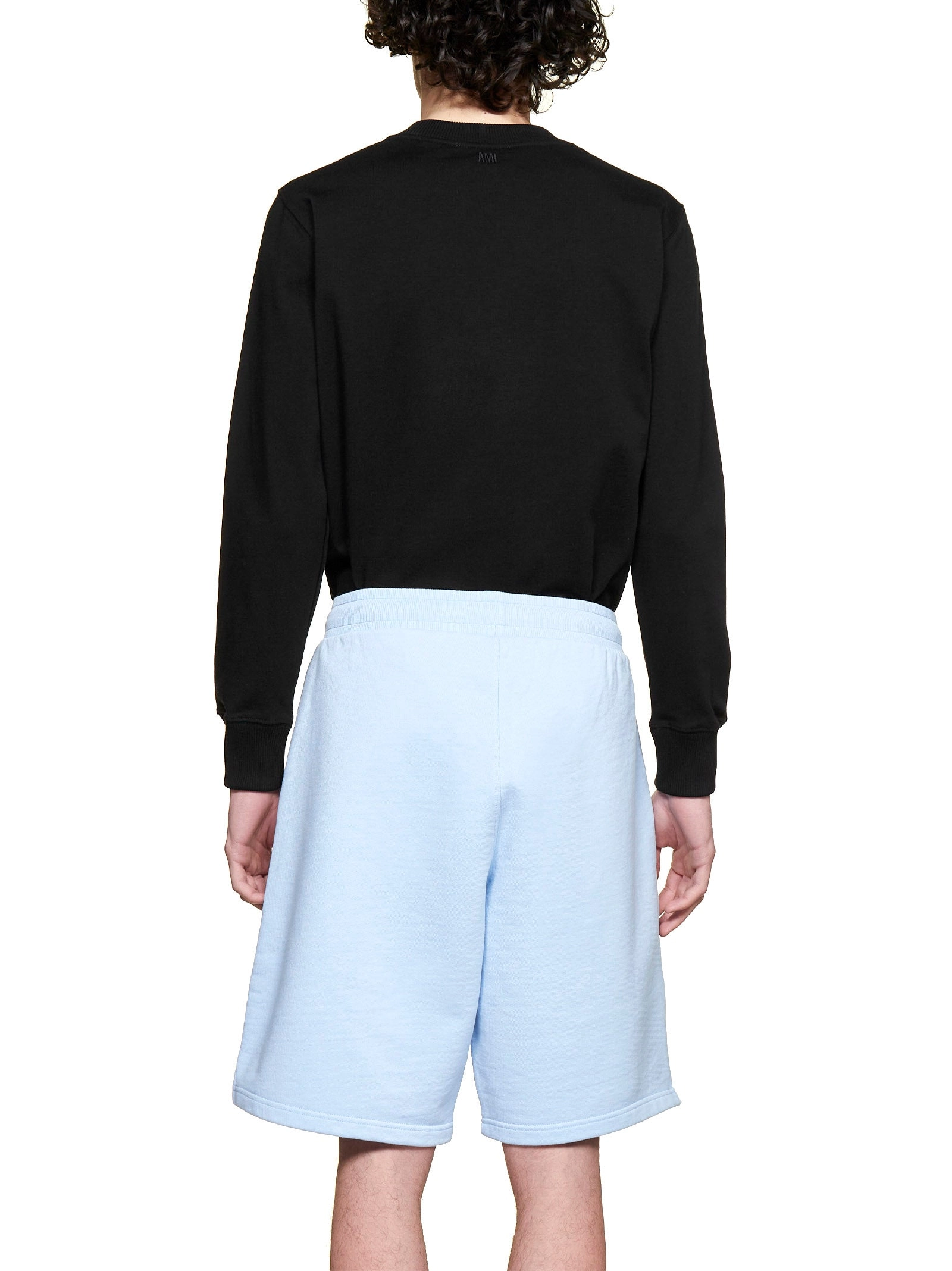 AMI De Coeur Drawstring Track Shorts