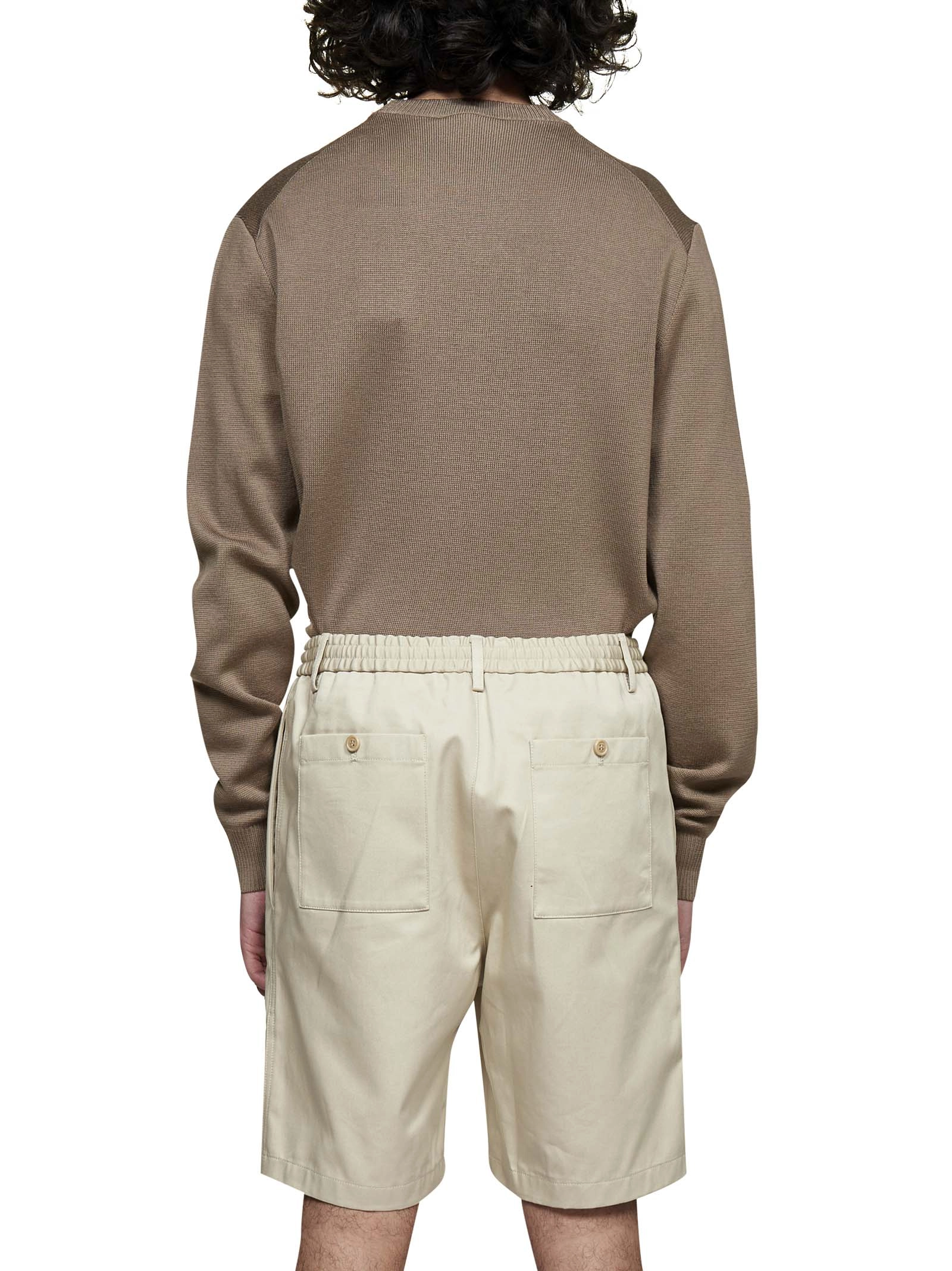 AMI Elasticated Waist Bermuda Shorts
