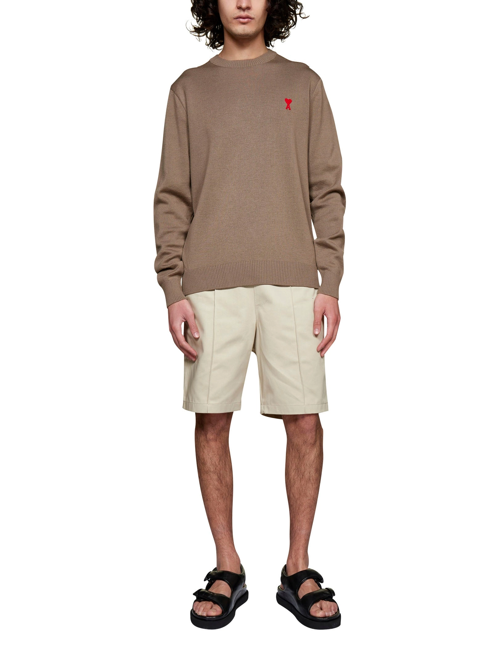 AMI Elasticated Waist Bermuda Shorts