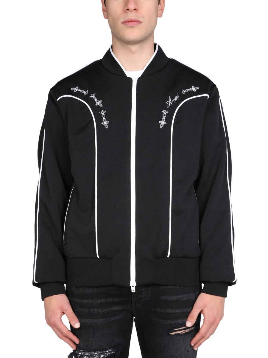 Amiri Western Embroidered Motif Track Jacket