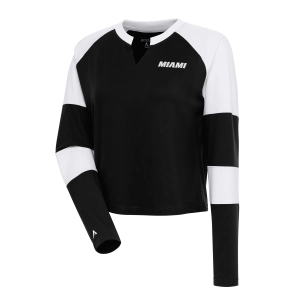 Antigua Miami HEAT Pepper Women's Long Sleeve Tee