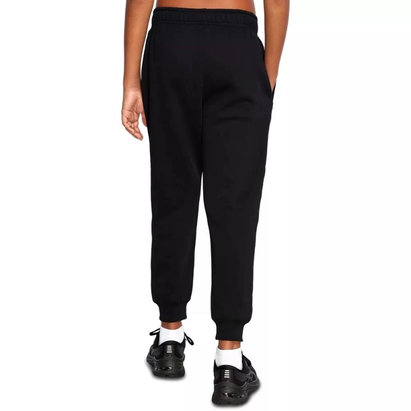 ASICS KIDS FLEECE BLACK TRACKPANTS