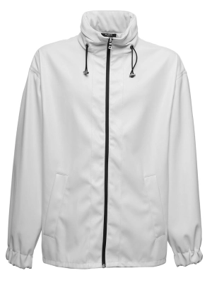 Balmain Faux Leather Zipped Jacket
