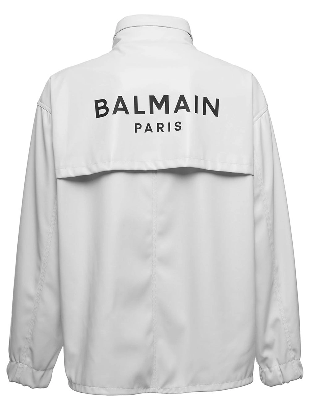 Balmain Faux Leather Zipped Jacket