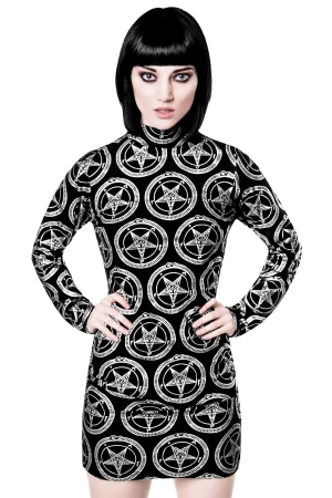 Baphomet L/S Weekend Dress [B] - Resurrect