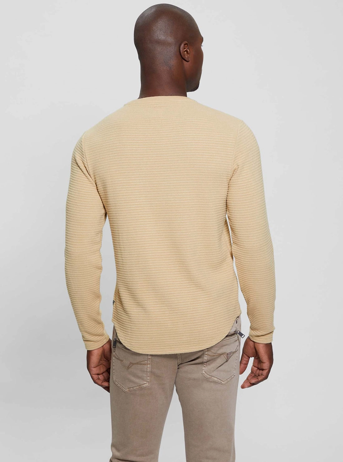 Beige Hudson Linear Jumper