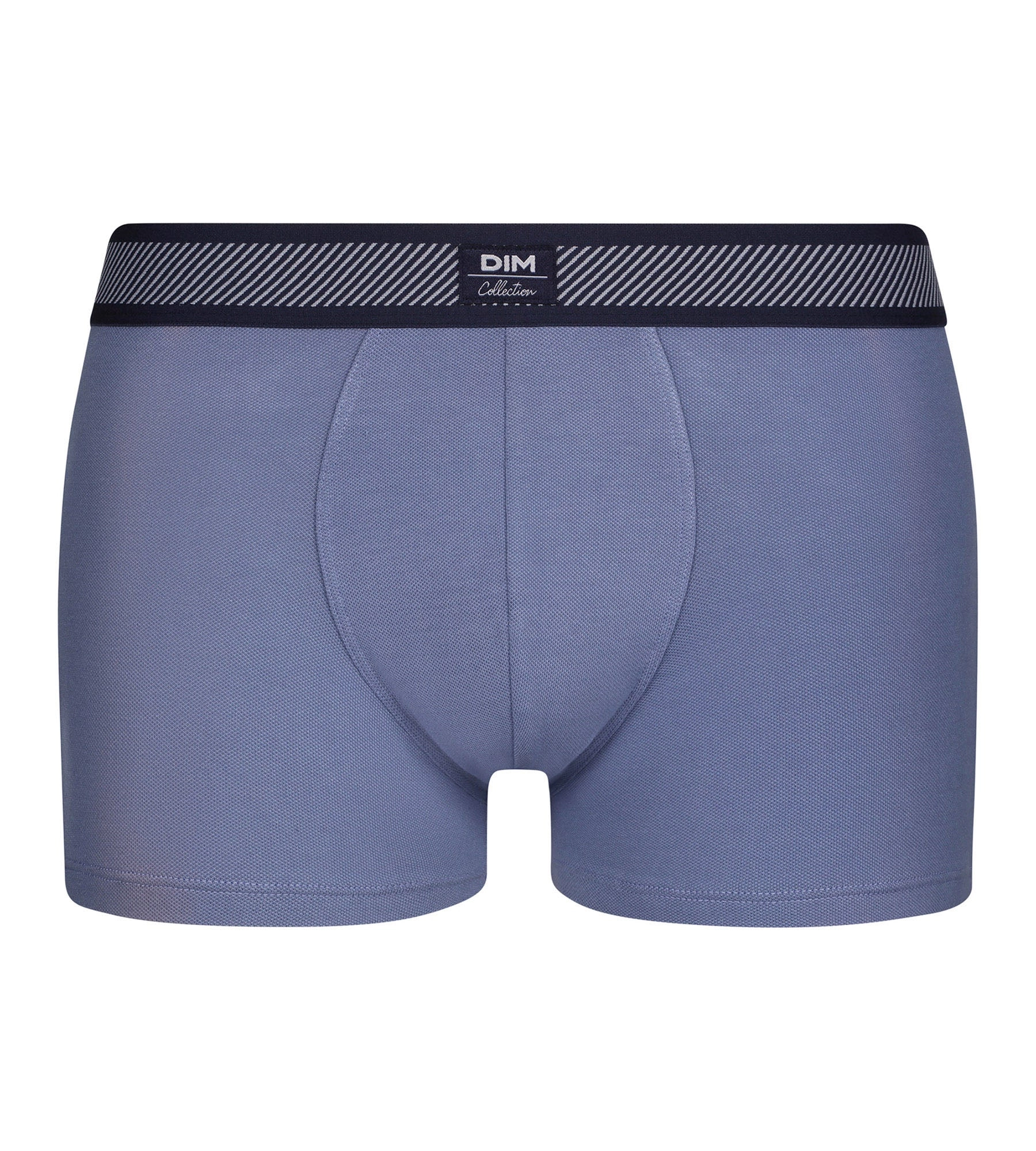 Boxer homme en coton modal à ceinture rayée Bleu Maya Dim Smart