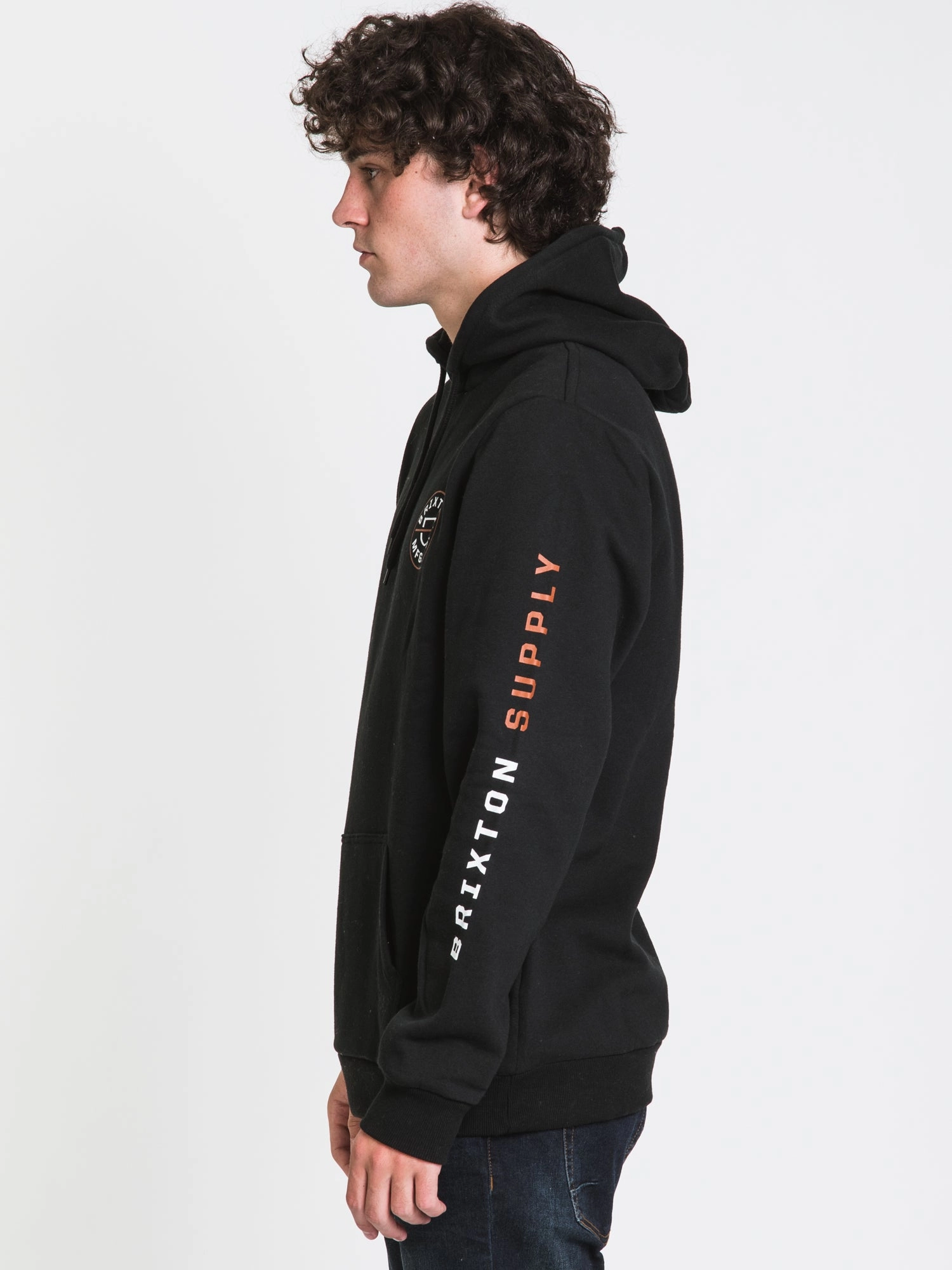 BRIXTON CREST HOODIE  - CLEARANCE