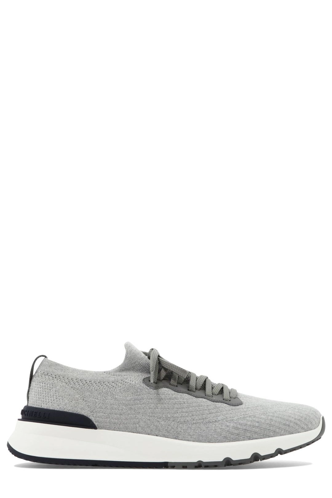 Brunello Cucinelli Knitted Lace-Up Sneakers