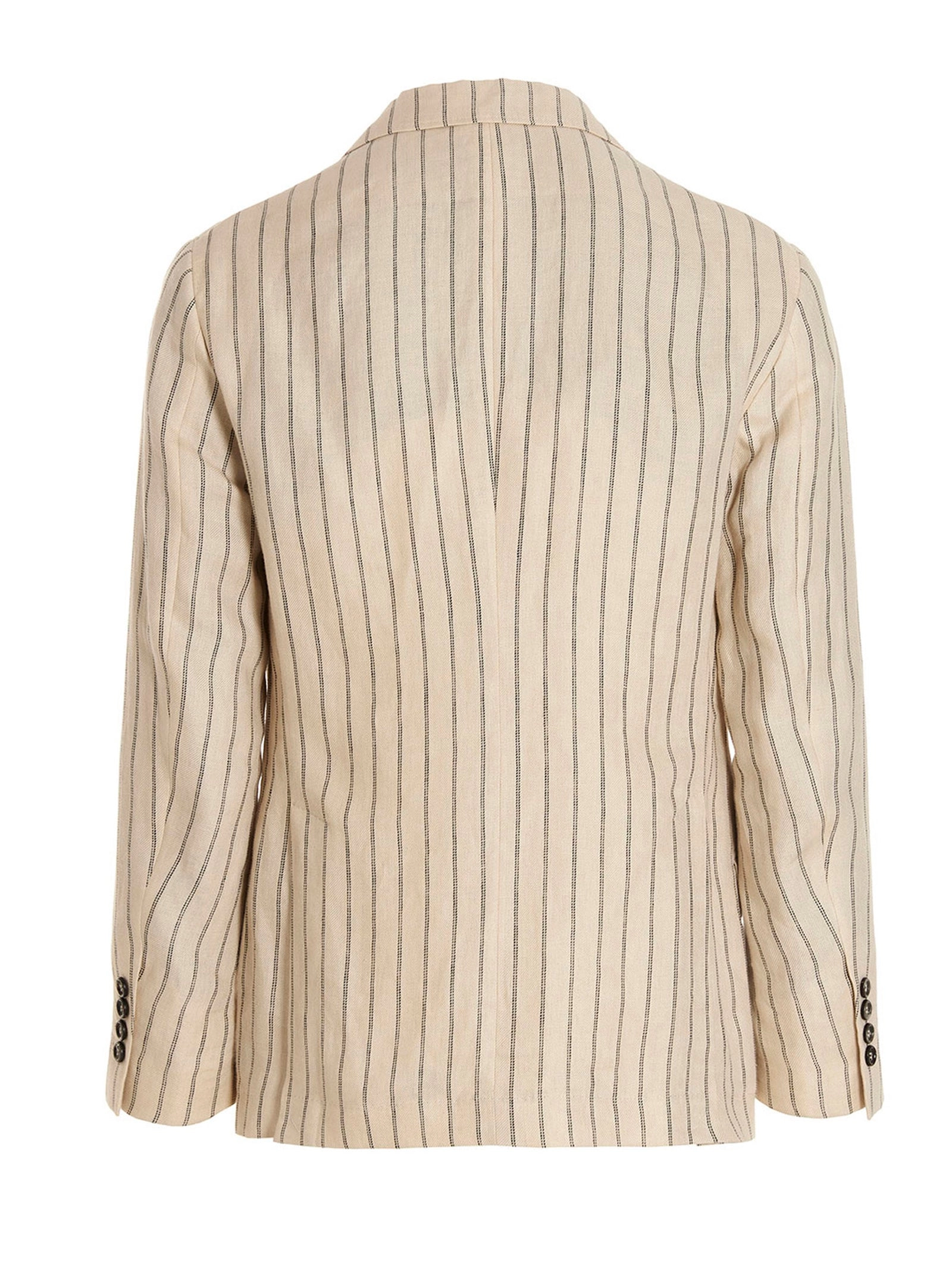 Brunello Cucinelli Striped Single Breasted Tailored Suits
