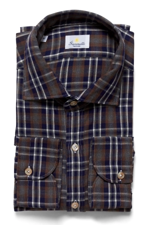Brushed Cotton Check Shirt