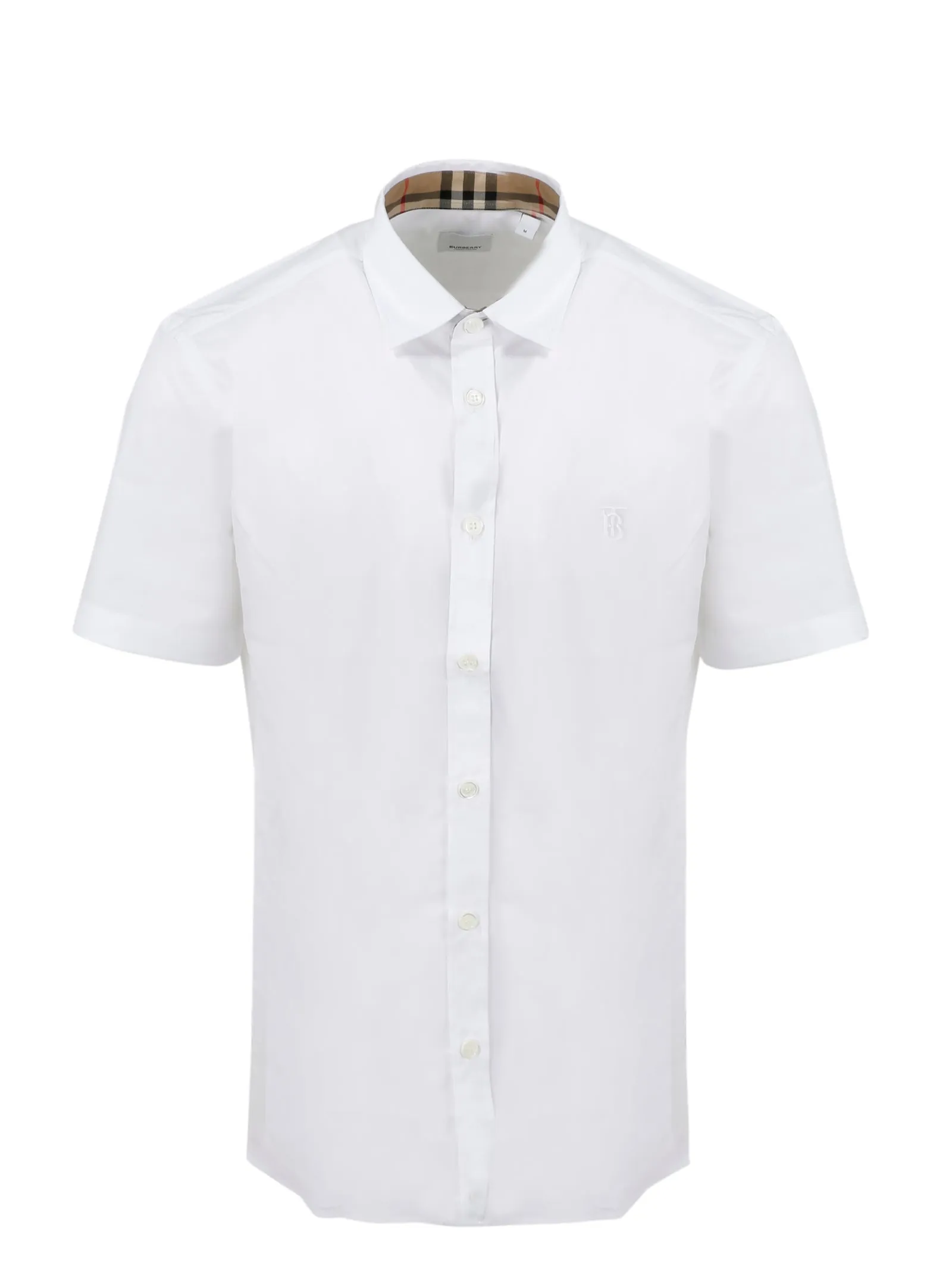 Burberry Monogram Logo Short-Sleeve Shirt