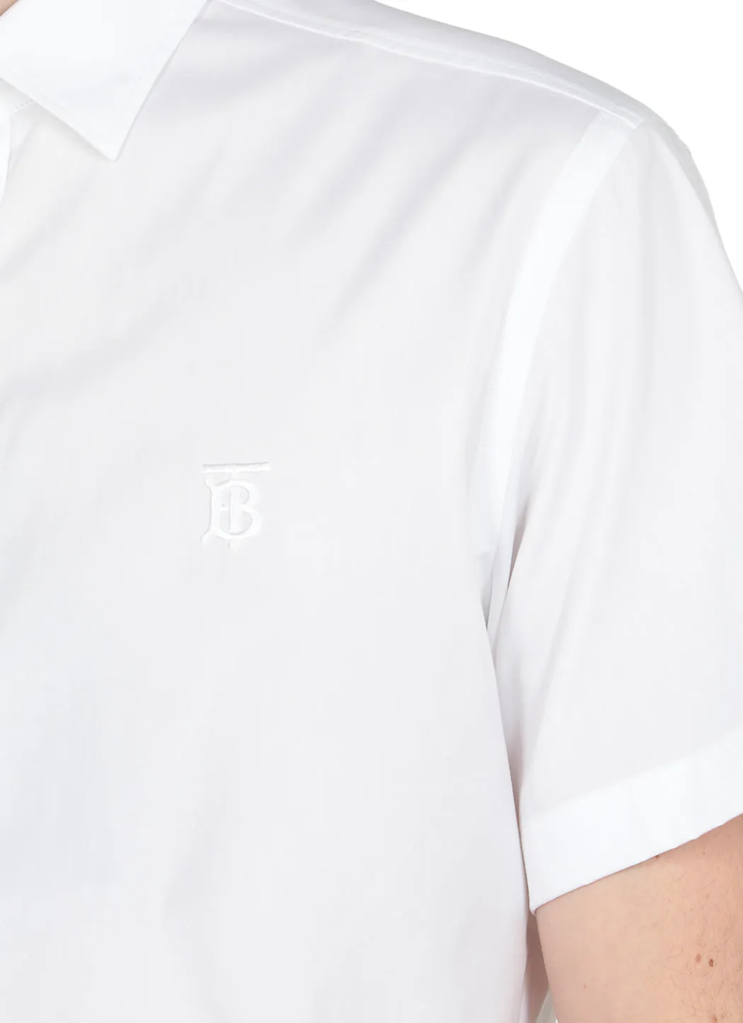 Burberry Monogram Logo Short-Sleeve Shirt