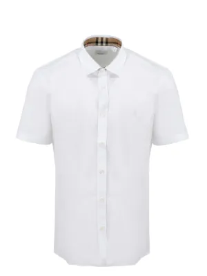 Burberry Monogram Logo Short-Sleeve Shirt