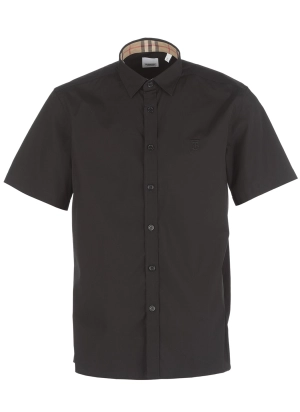 Burberry Monogram Motif Short Sleeve Shirt
