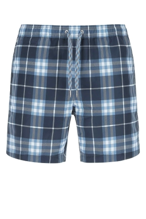 Burberry Vintage Check Pattern Drawstring Swim Shorts