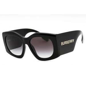 Burberry Women's Sunglasses - Black Plastic Oversized Full Rim Frame | 0BE4388U 30018G