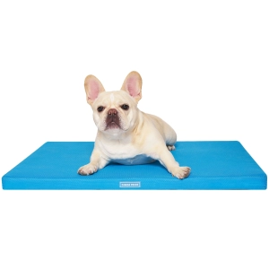Canada Pooch Chill Out Cooling Mat Blue Dog Beds