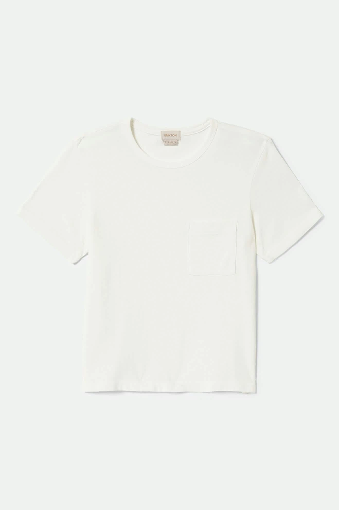 Carefree Organic Garment Dye Perfect T-Shirt - Off White