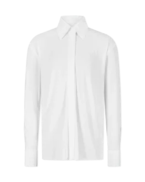 Collar Stand Dress Shirt