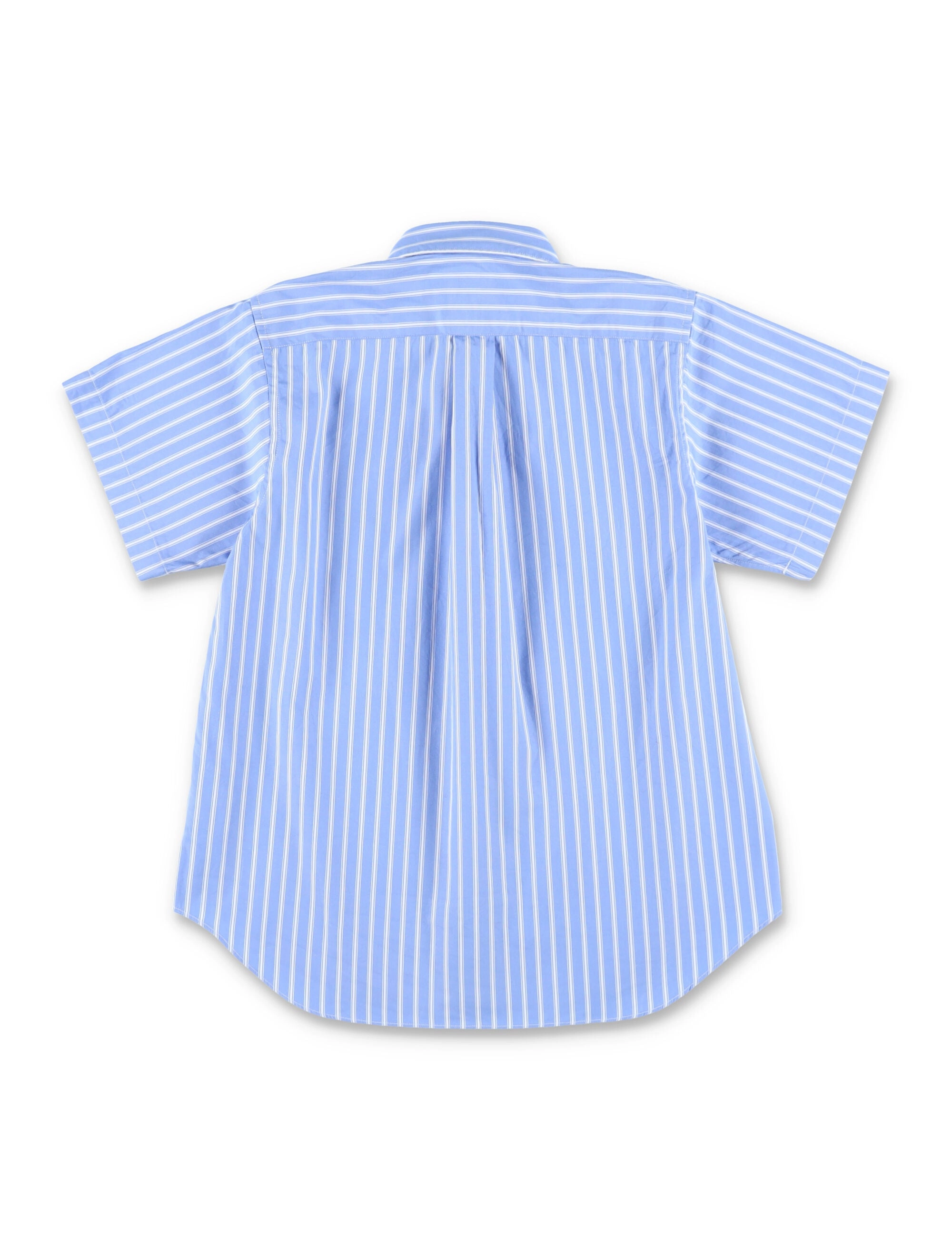 Comme des Garçons Play Kids Heart Patch Striped Shirt