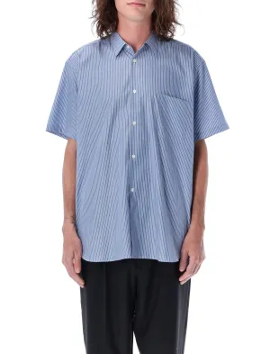 Comme des Garçons Shirt Short Sleeved Striped Shirt