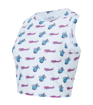 Concepts Sports Miami HEAT Original Vice Women's Cropped Tank