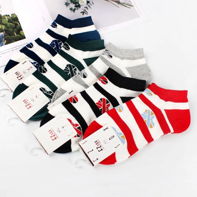 Cotton Socks 10 pairs - C4B 02 Short Style 2 Set