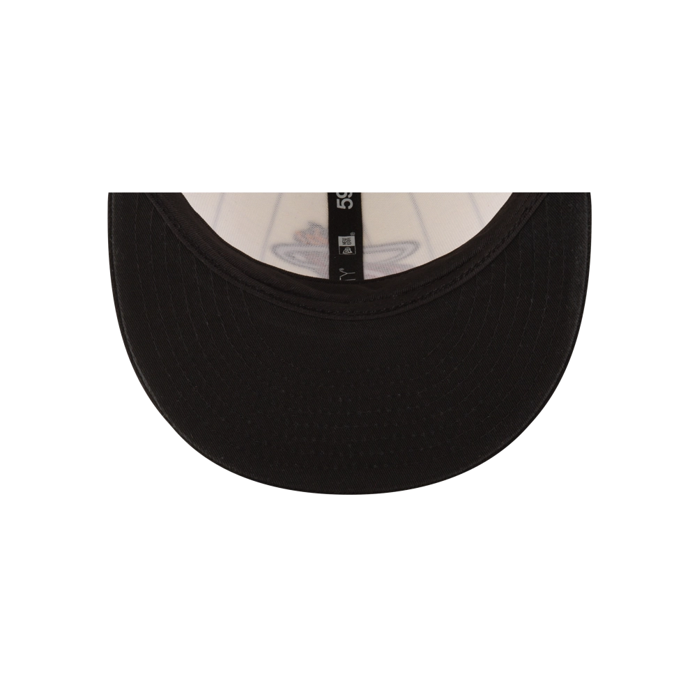 Court Culture Miami HEAT Cream n' Stripes Fitted Hat