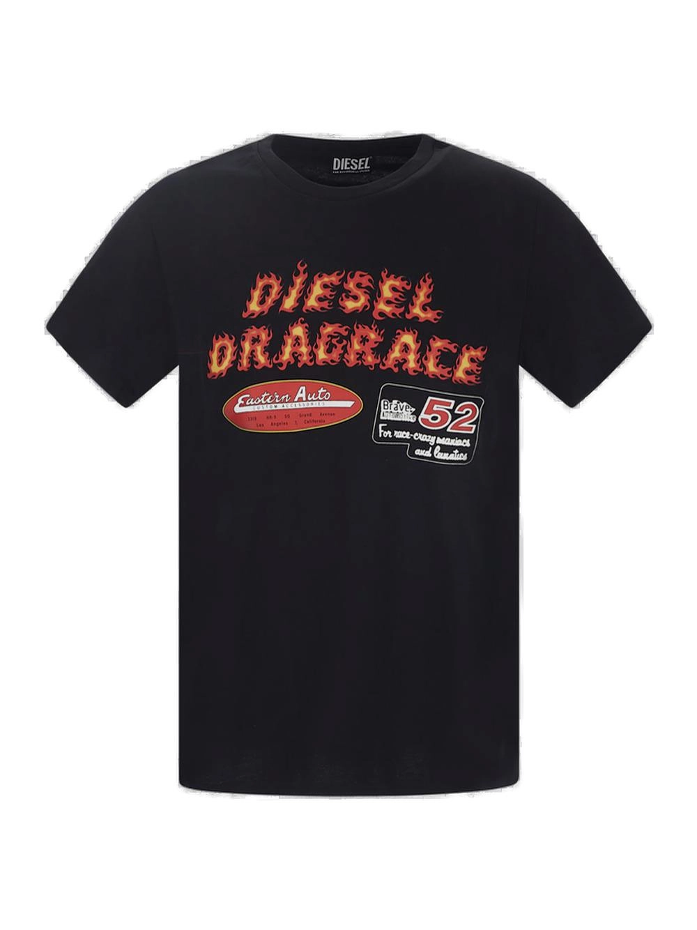 Diesel Logo-Printed Crewneck T-Shirt