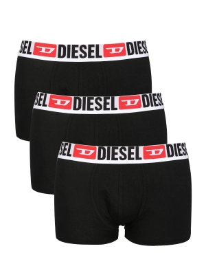 Diesel Logo Waistband Pack Of Three Boxers